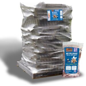 WOODSTOCK Bois de chauffage – Bûches 25 cm – 1 palette