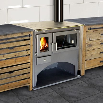 Cuisinière à bois BELLEZA VIKI 10kW (max 13.5 kW)