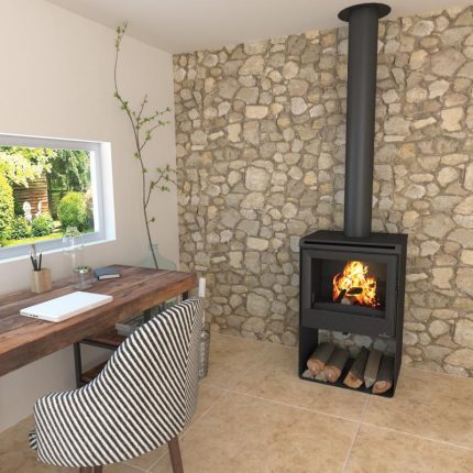 Poêle à bois - BRONPI Croacia - T 9 kW