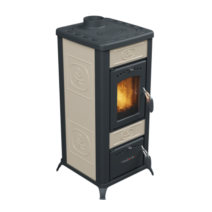 Poêle à bois céramique - VULCANIA Rina 5.5 kW
