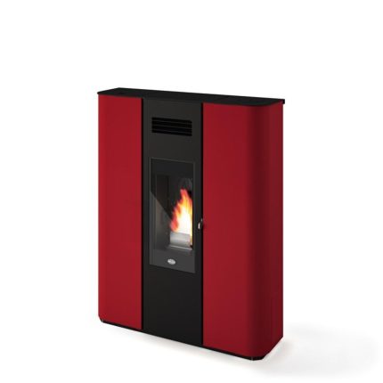 Poêle à granulés ventilé extra plat canalisable - EVA CALOR Rebecca New 9.5 kW